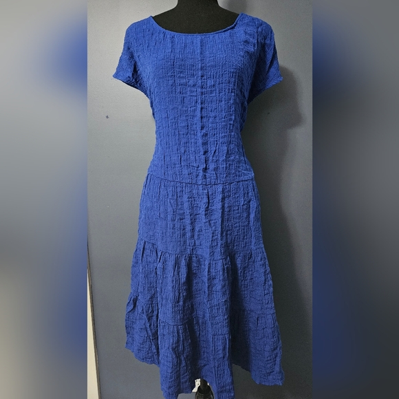 Knox Rose Dresses & Skirts - Knox Rose textured knit tiered scoop neck dress plus size 2X